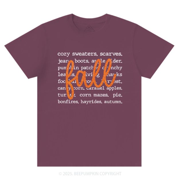 Fall Pumpkin T-Shirts Beepumpkin
