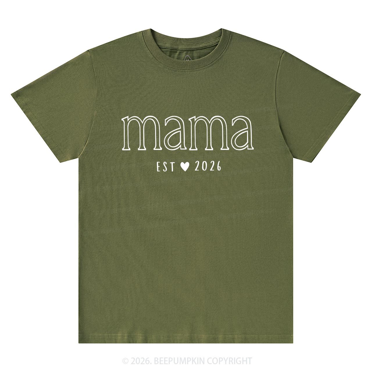 Personalized Year New Mom Gift Tee