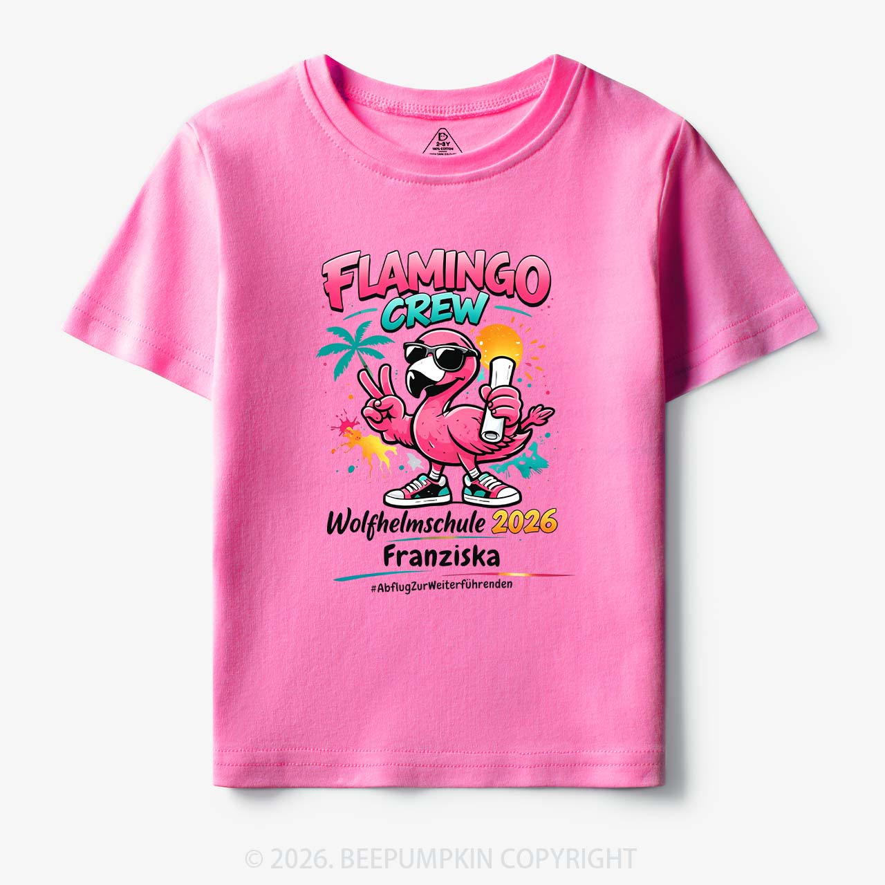 Personalized Name Year Back to School Toddler&Kid's Tees
