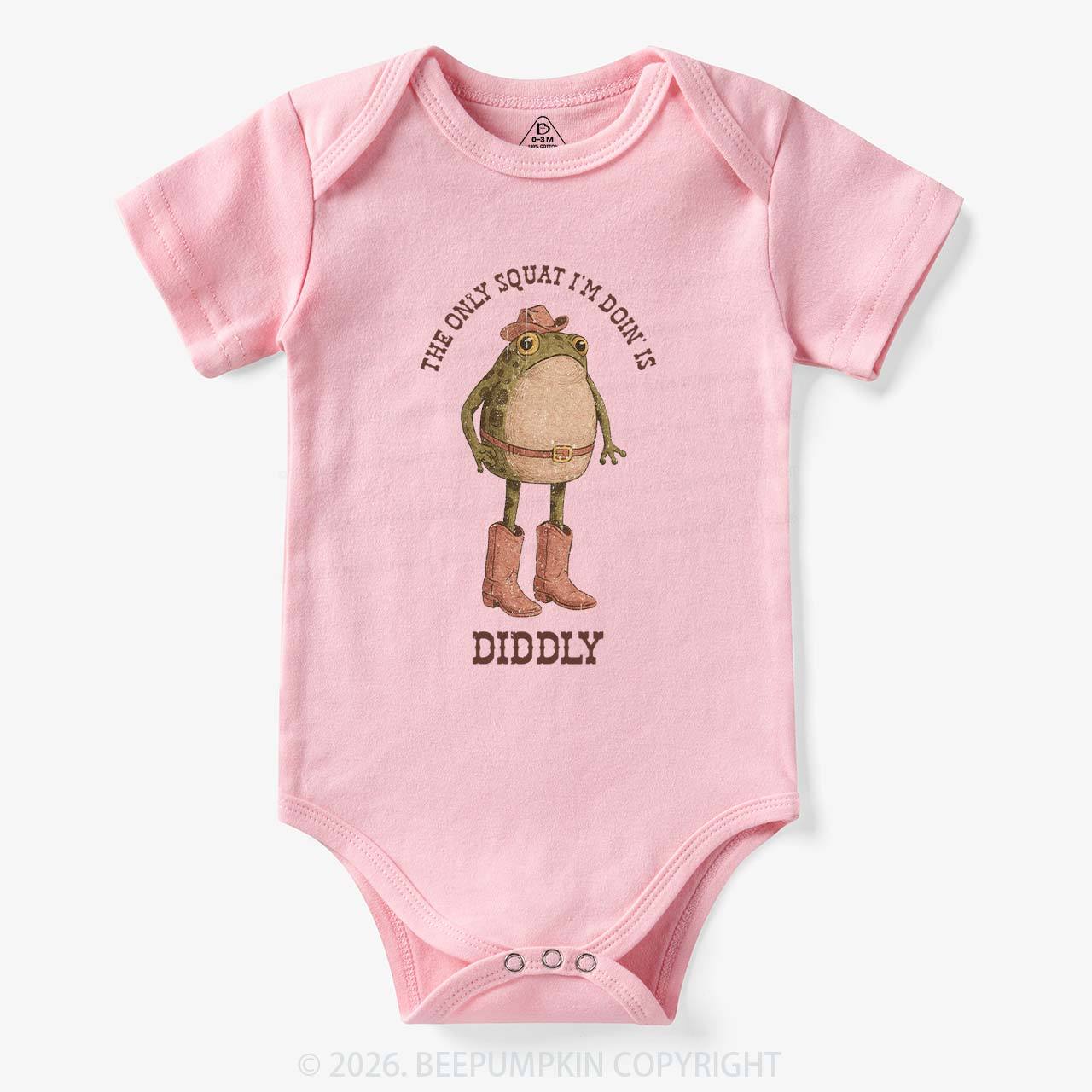 The Only Squat I'm Doin' Is Diddly Bodysuit