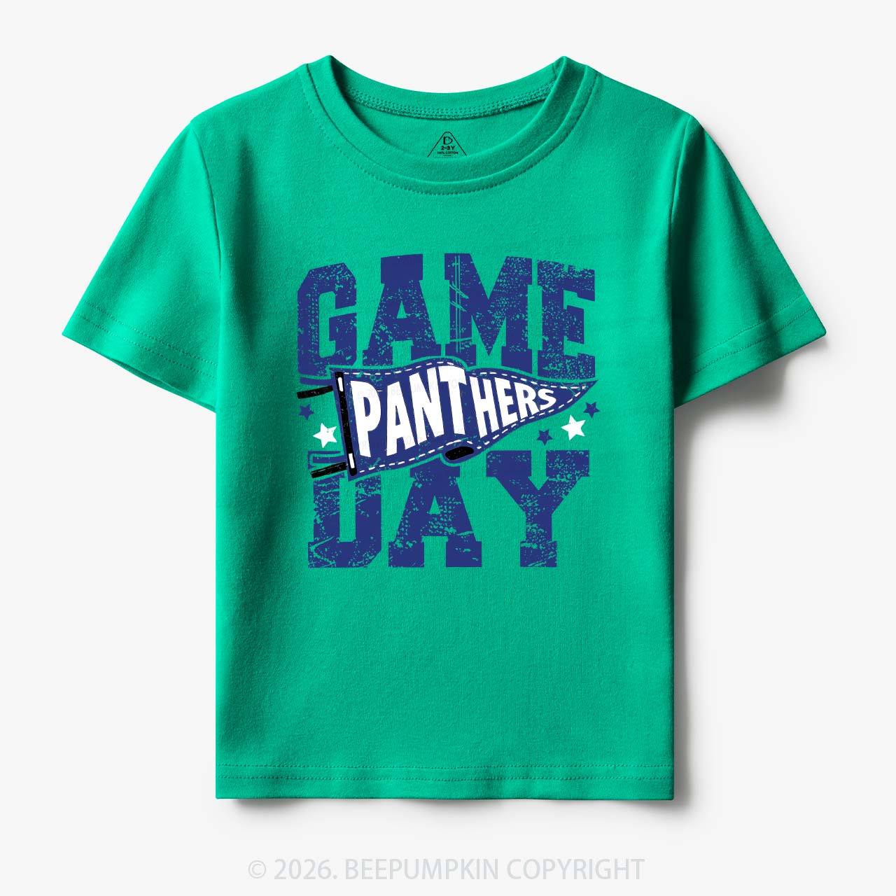 Personalized School Mascot Game Day Retro Toddler&Kid's Tees