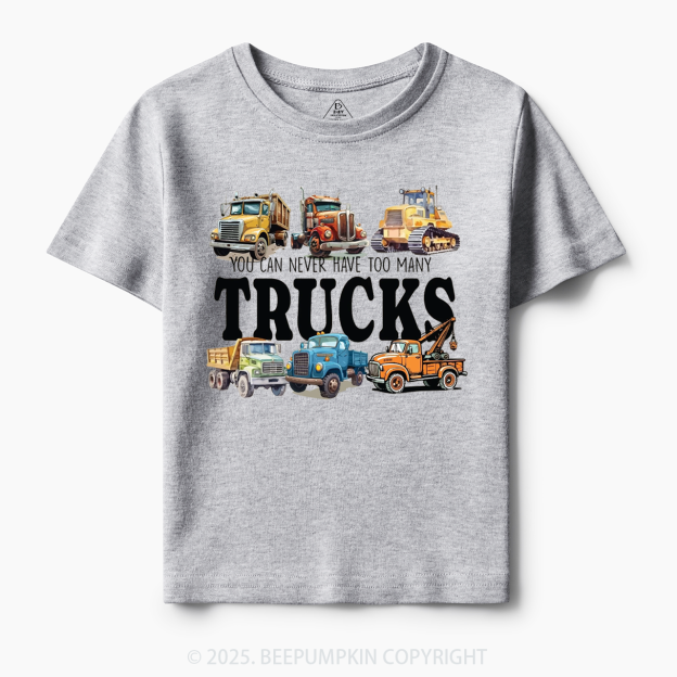 Trucks Toddler&Kid's Tees Beepumpkin 7