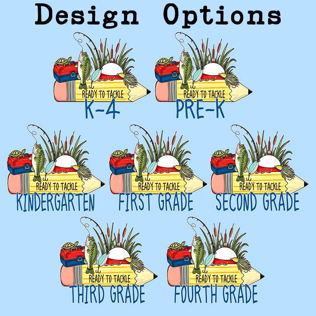 Personalized Fish Pencil Back To School Toddler&Kid's Tees