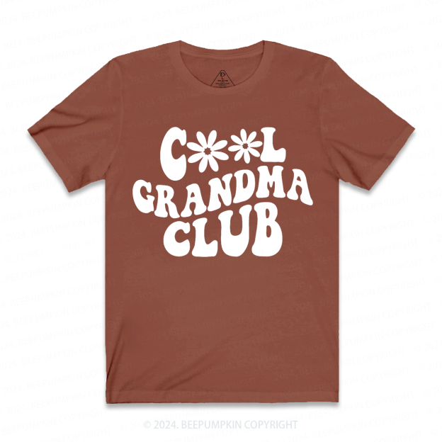 Cool Grandma Club T-Shirts 