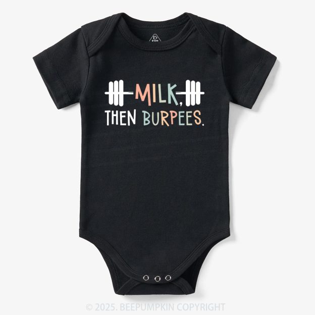 Milk Then Burpees Bodysuit Beepumpkin 7