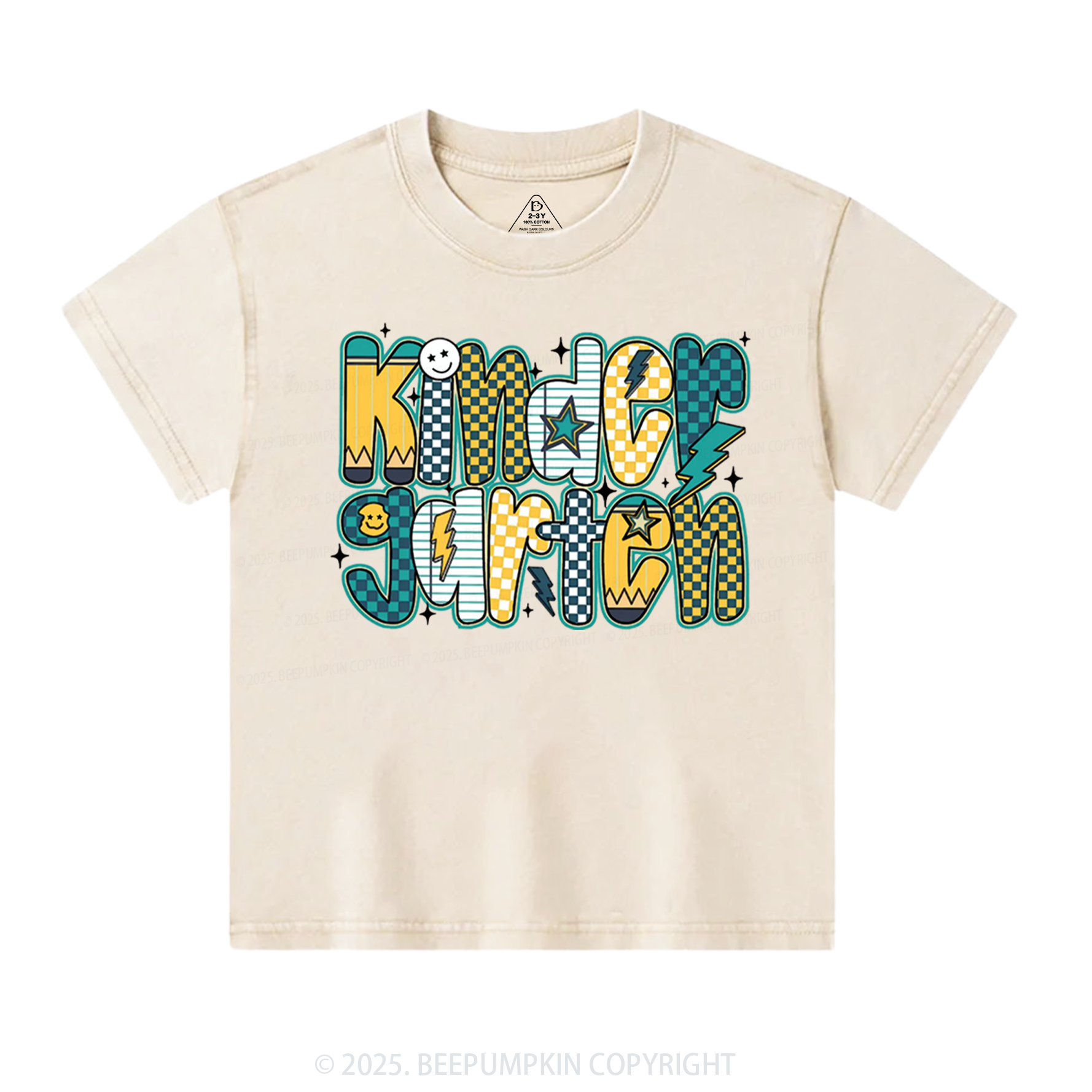 Personalized School Boy Sublimation File Toddler&Kids Washed Tees