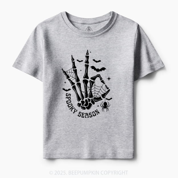 Spooky Season Halloween Toddler&Kid's Tees Beepumpkin