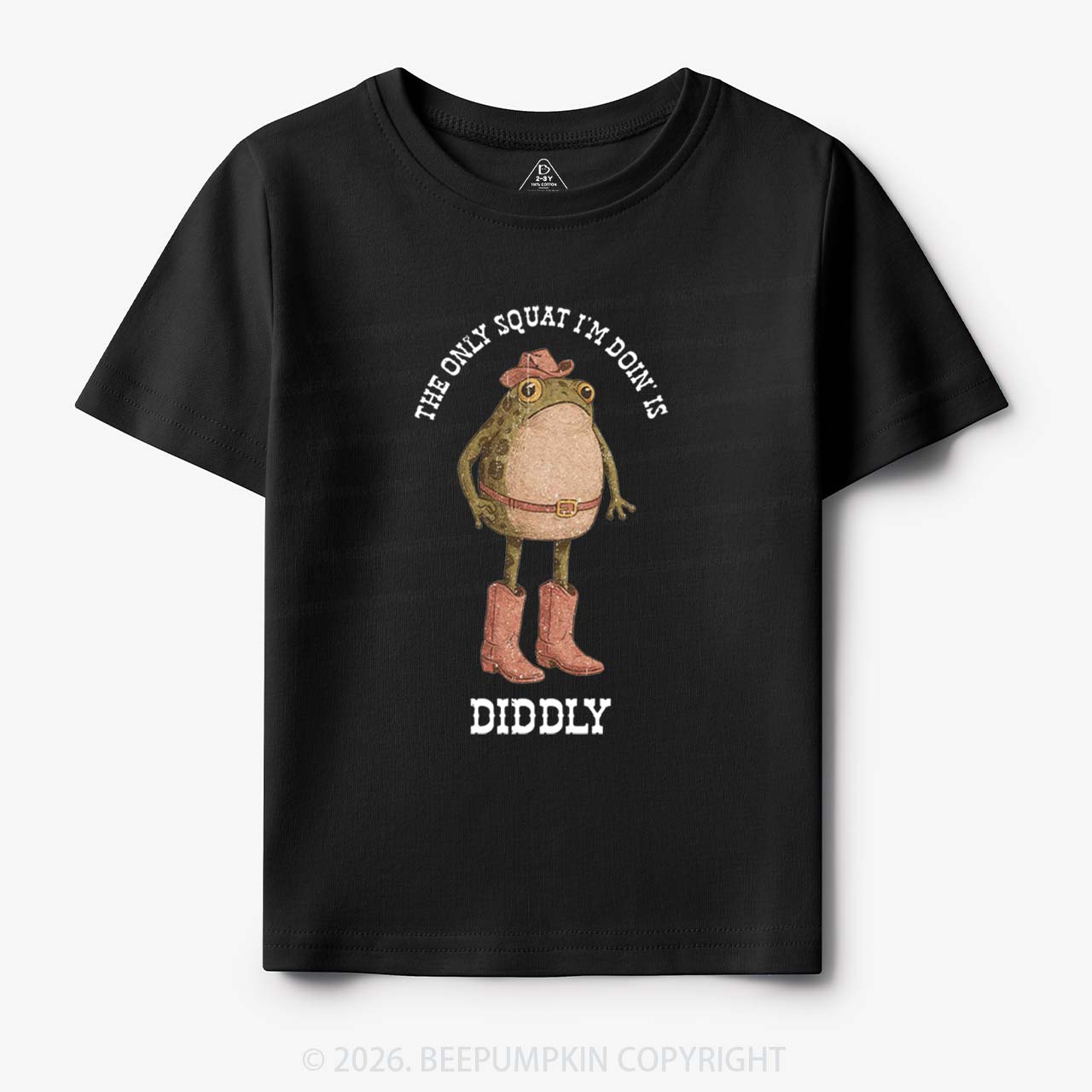 The Only Squat I'm Doin' Is Diddly Toddler&Kid's Tees