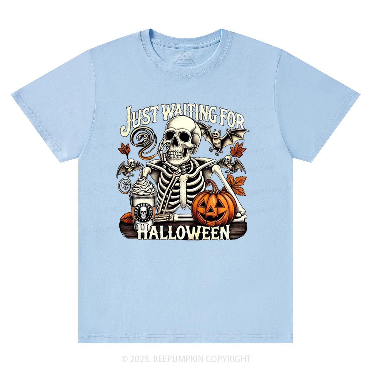 Just Waiting For Halloween T-Shirts Beepumpkin