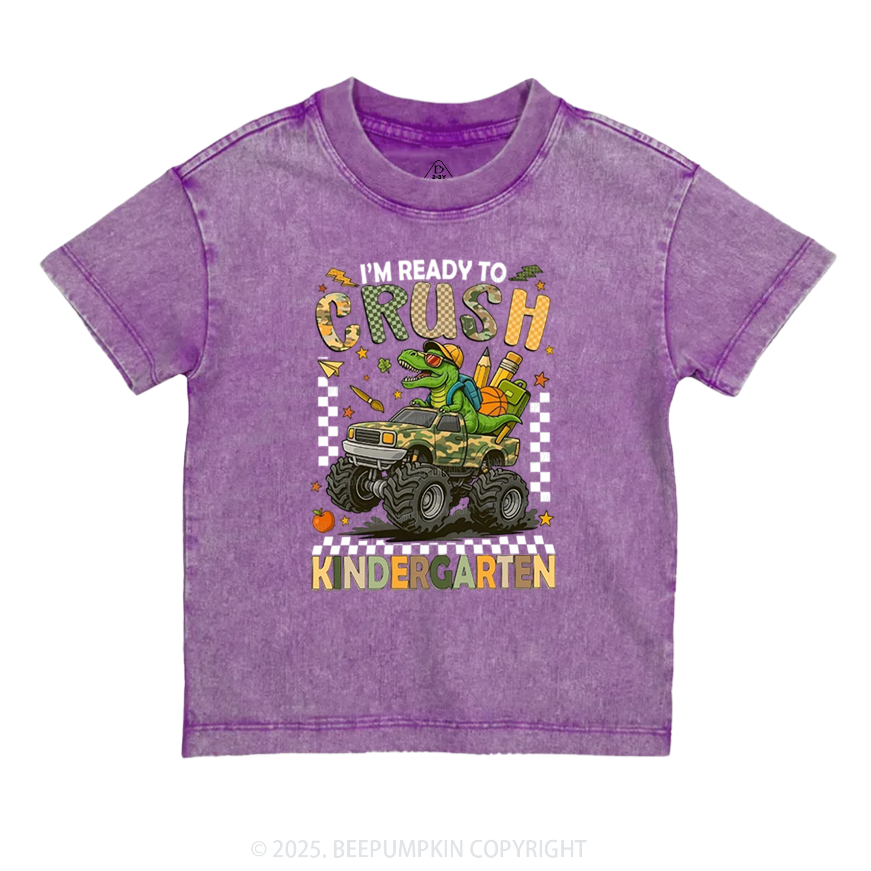 Personalized I’m Ready To Crush Toddler&Kids Washed Tees