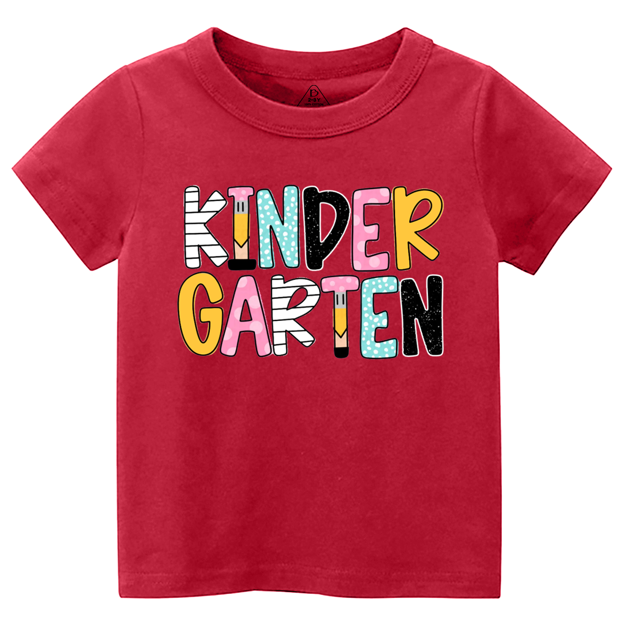 Personalized Retro Back To School Toddler&Kid's Tees Beepumpkin 