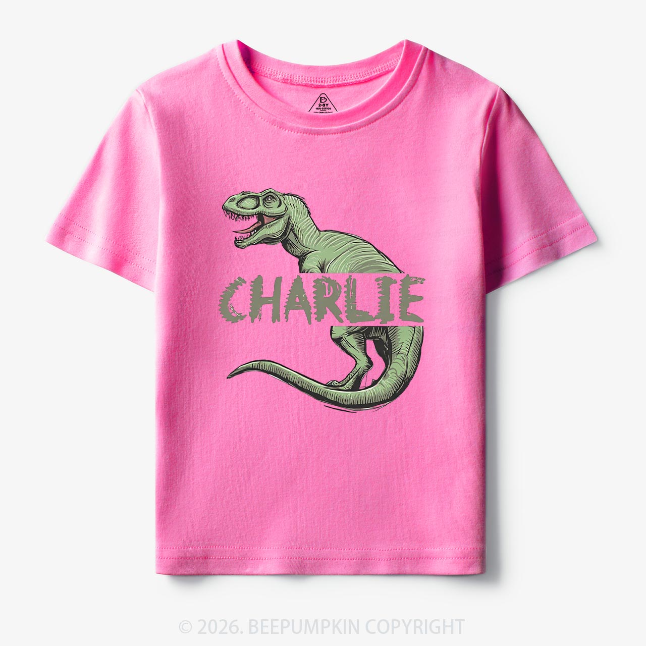 Personalized Roar And Explore Toddler&Kid's Tees