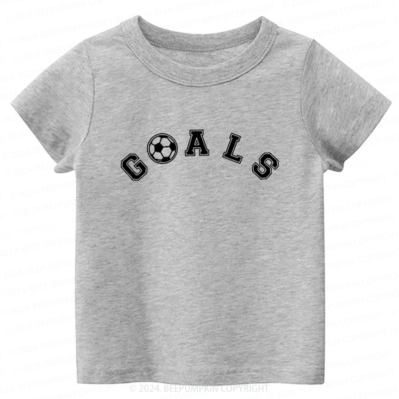 GOALS Basketball Toddler&Kids Tees 