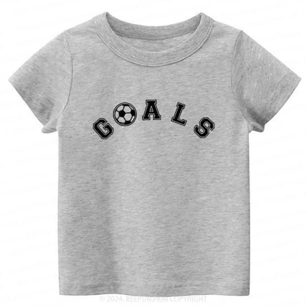 GOALS Basketball Toddler&Kids Tees 