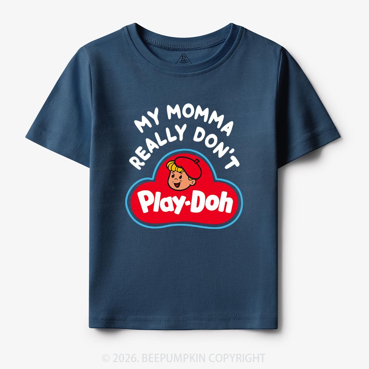 My Momma Really Don't Play-Doh Kids T-Shirt Beepumpkin