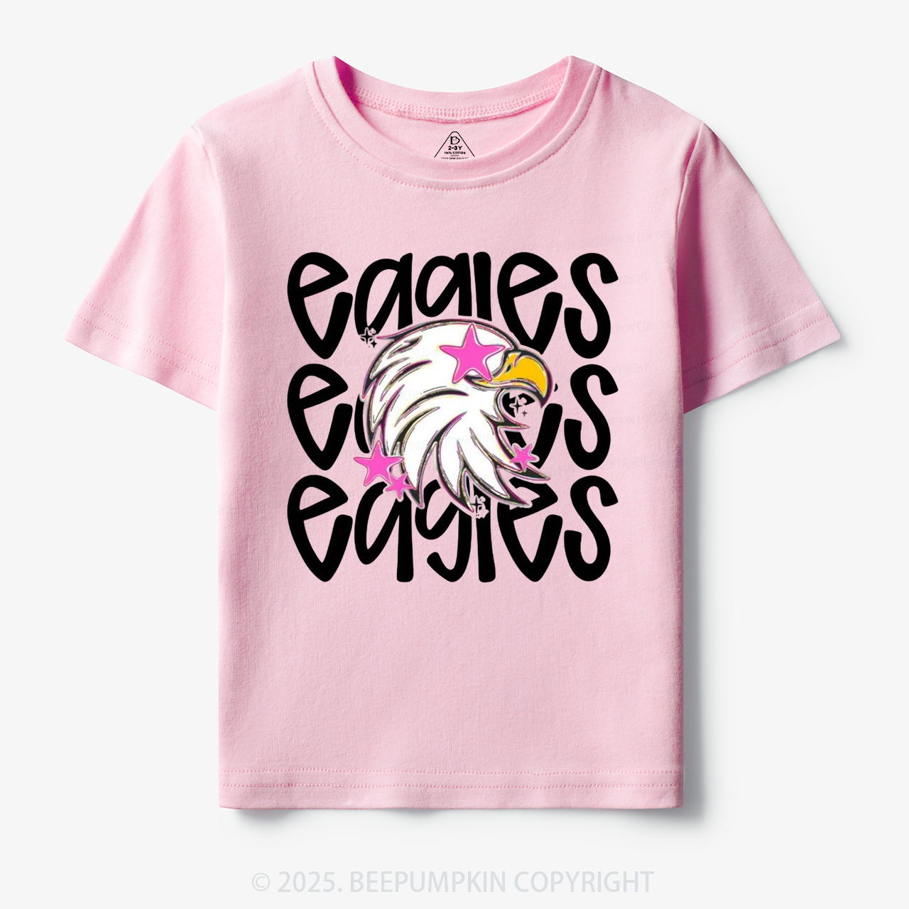 School Mascot Eagles Toddler&Kid's Tees Beepumpkin
