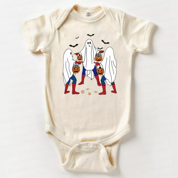 Halloween Cute Goost Baby Bodysuits 