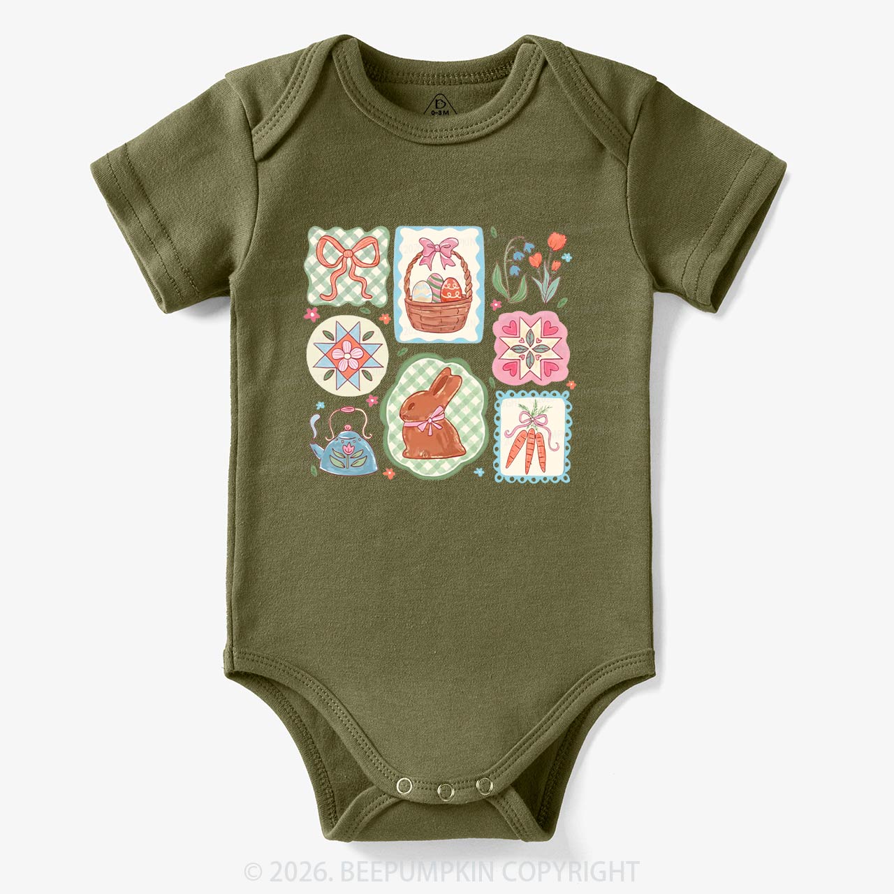 Pastel Easter Basket Bodysuit