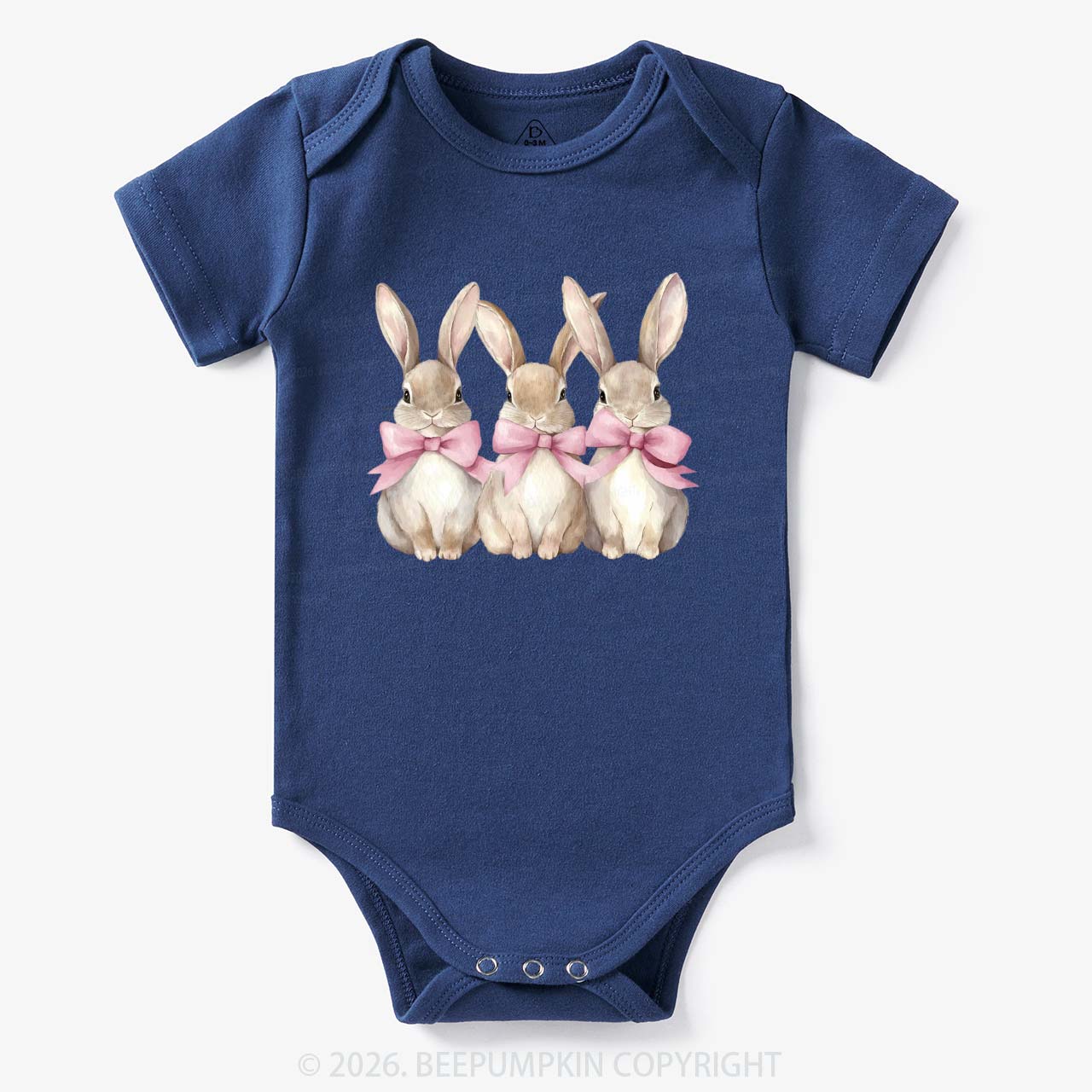 Triple Bunny Hug Easter Bodysuit