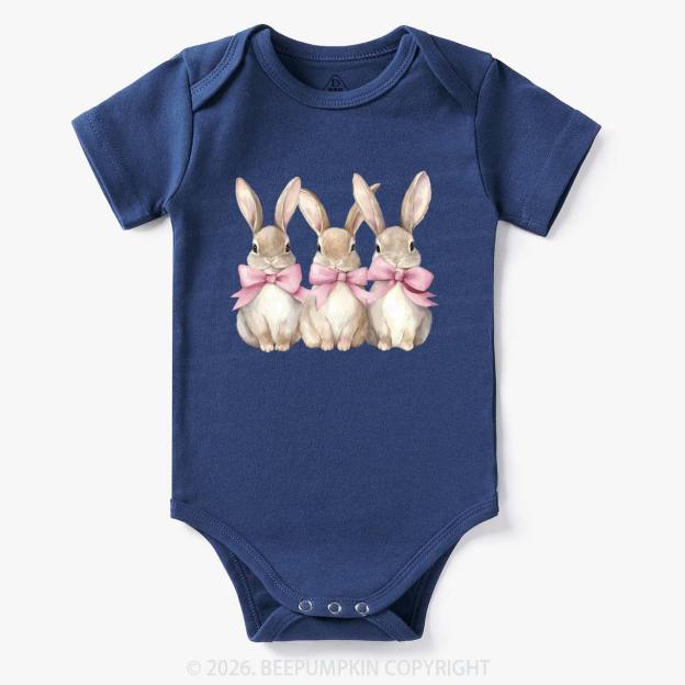 Triple Bunny Hug Easter Bodysuit