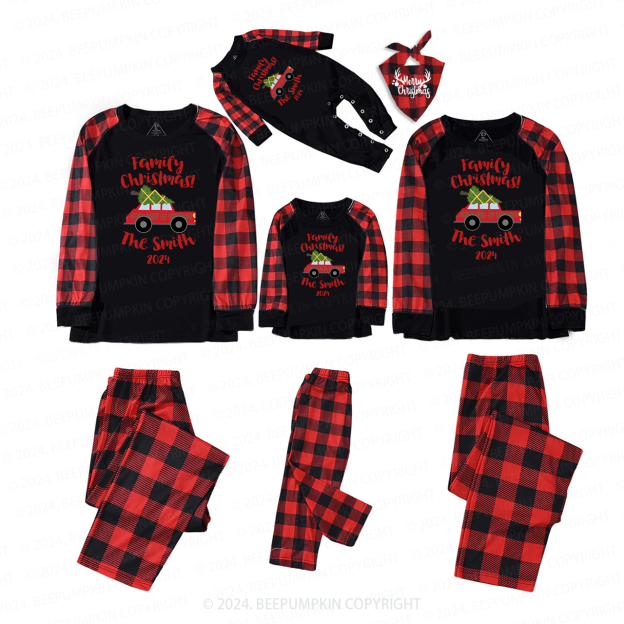 Personalized Custom Christmas Family Matching Pajamas Beepumpkin
