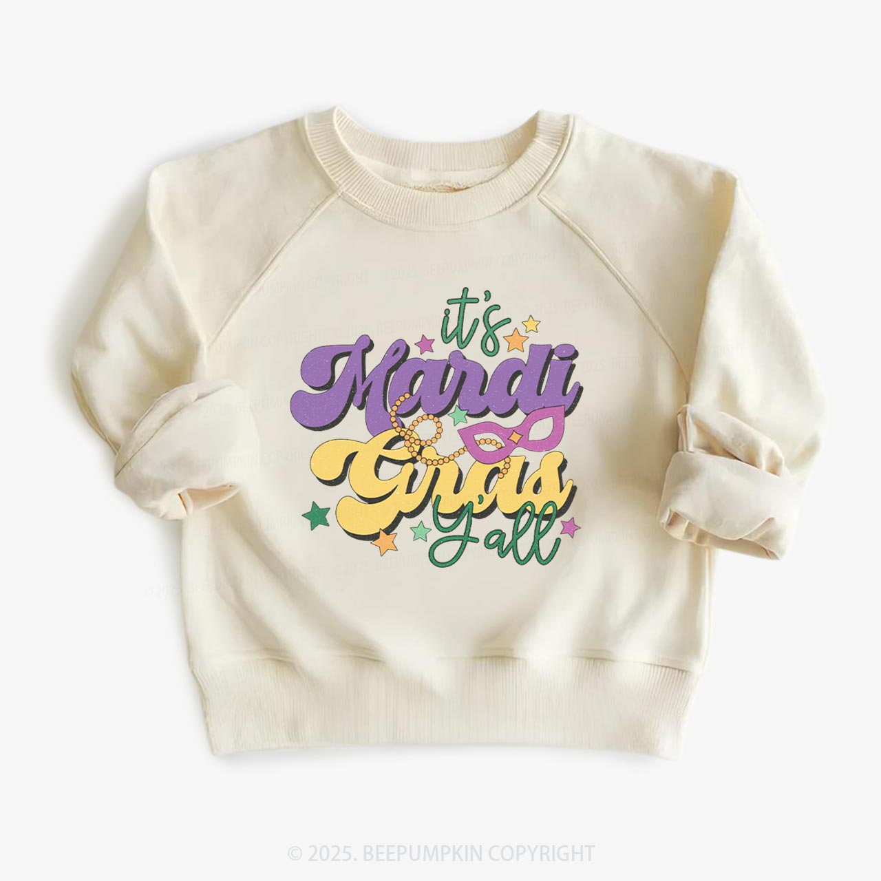 It's Mardi Gras Y'all Kid's Sweatshirt