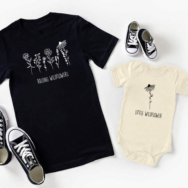 Raising Wildflowers Mom&Me Shirt