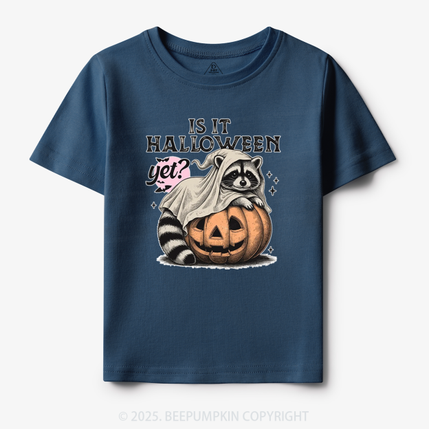 Is It Halloween yet ? Toddler&Kid's Tees Beepumpkin