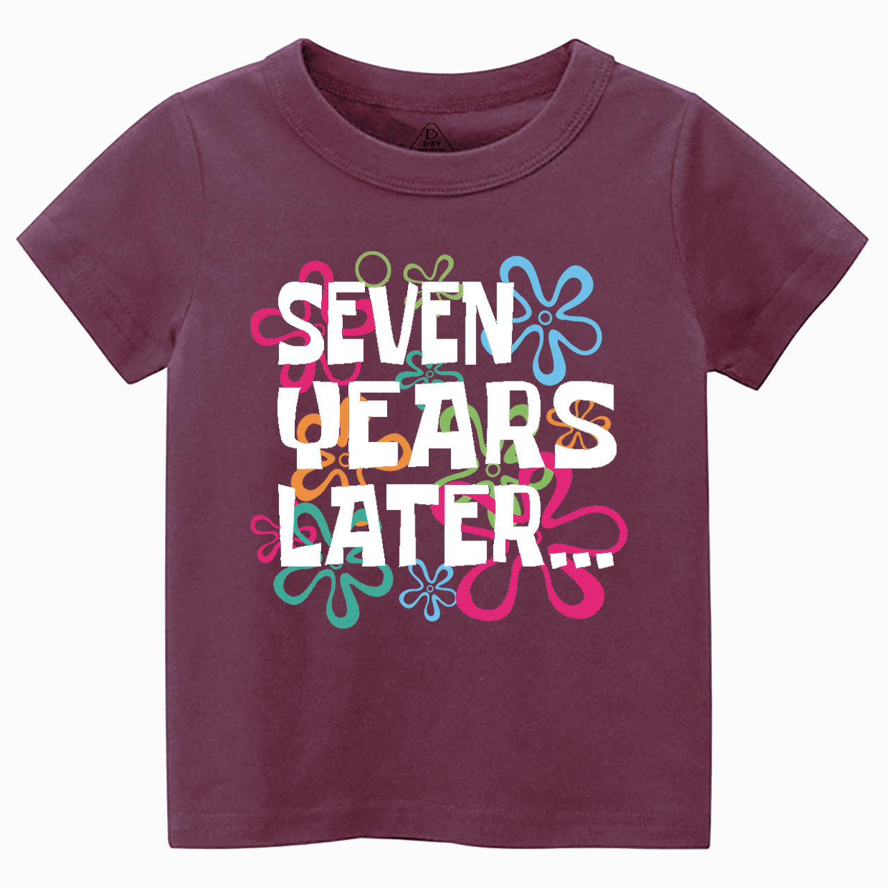 Seven Years Later Toddler&Kid's Tees Beepumpkin 