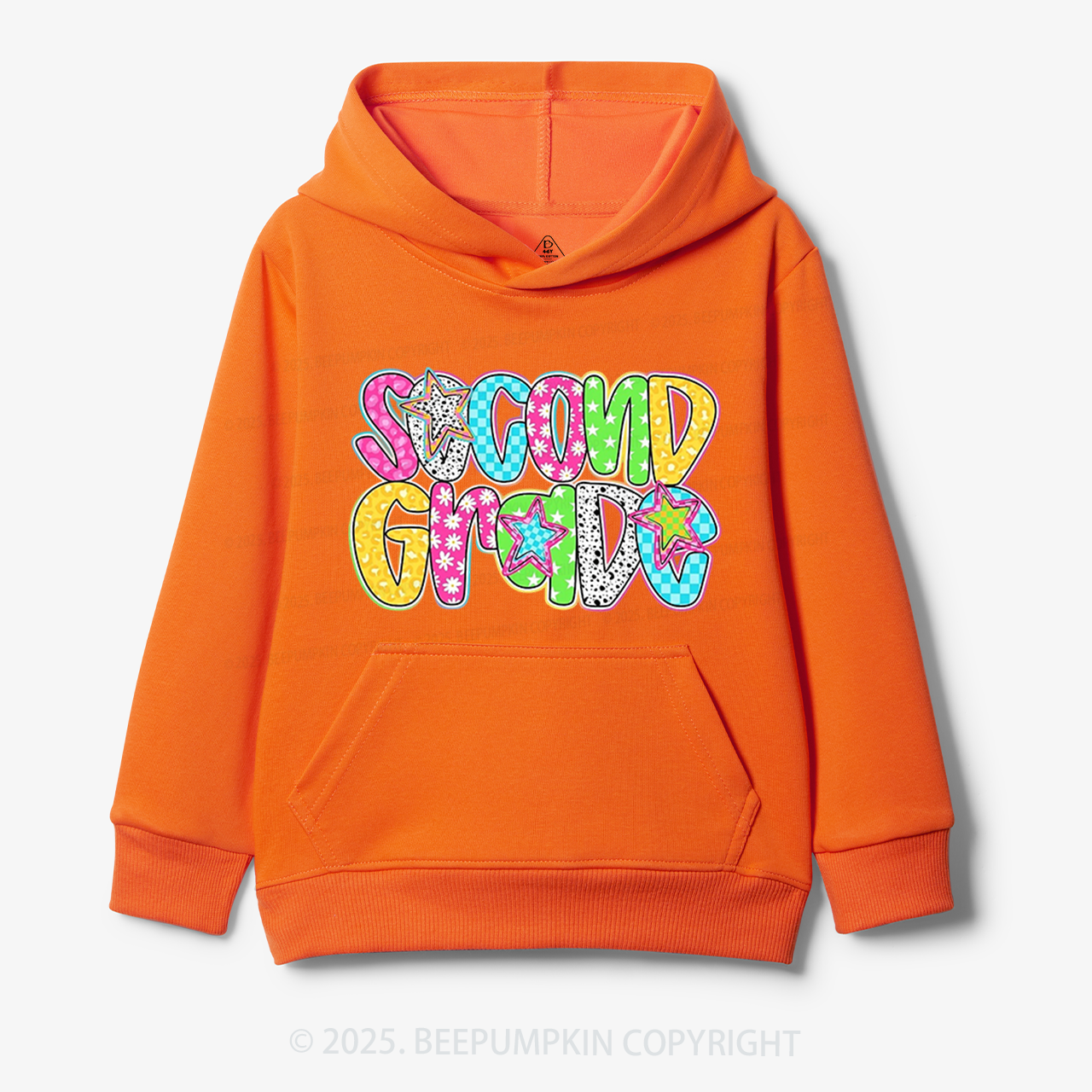Personalized Grade Glow Up Kid's Hoodies Beepumpkin