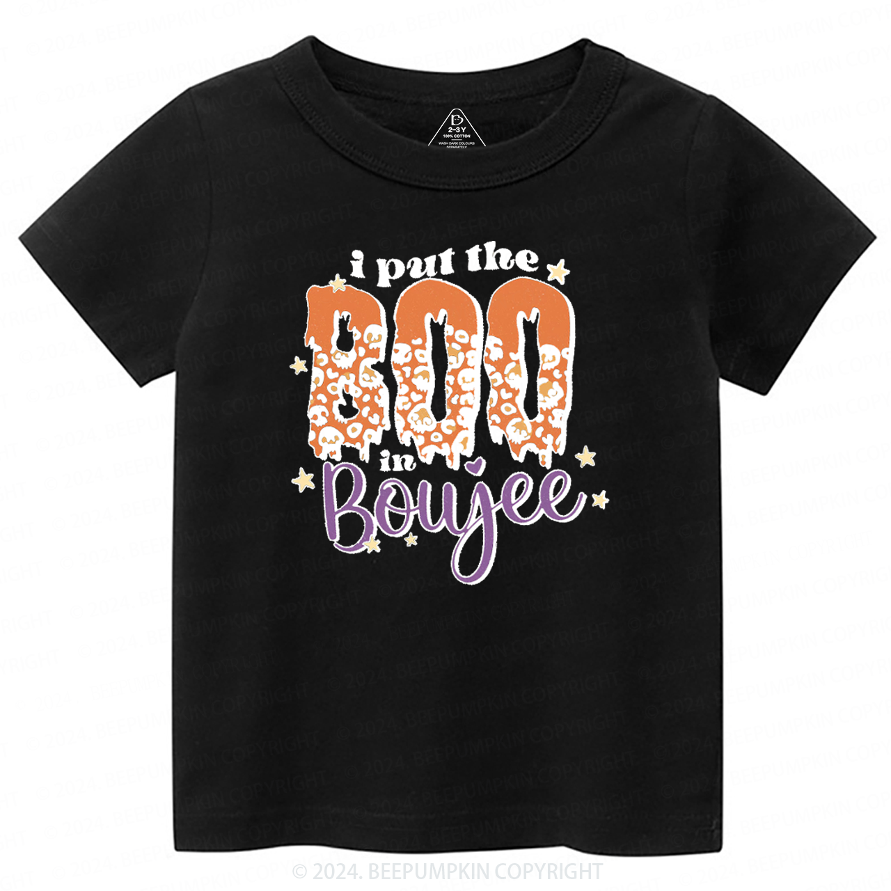 I Put The BOO In Boujee Halloween Toddler&Kids Tees 