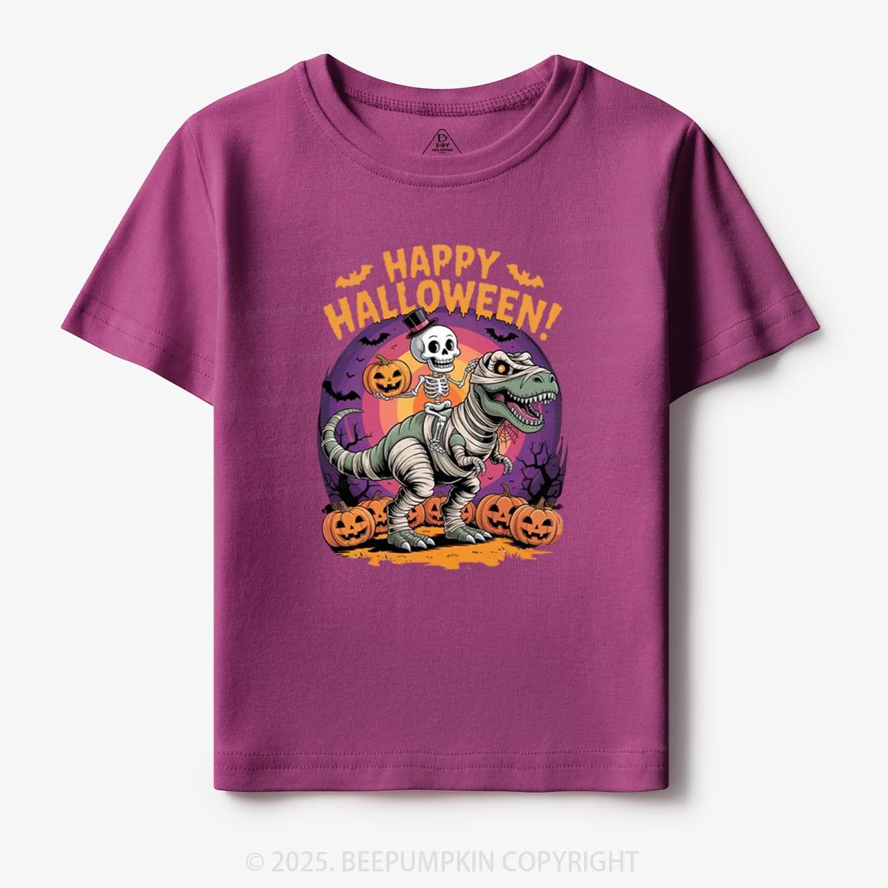 Happy Halloween Toddler&Kid's Tees Beepumpkin