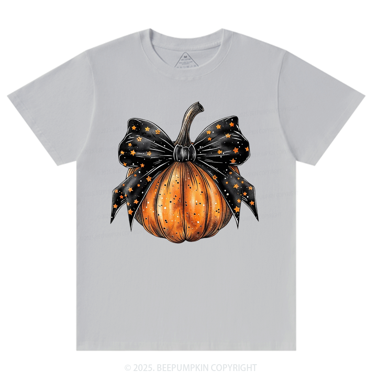 Stars Bow Halloween T-Shirts Beepumpkin