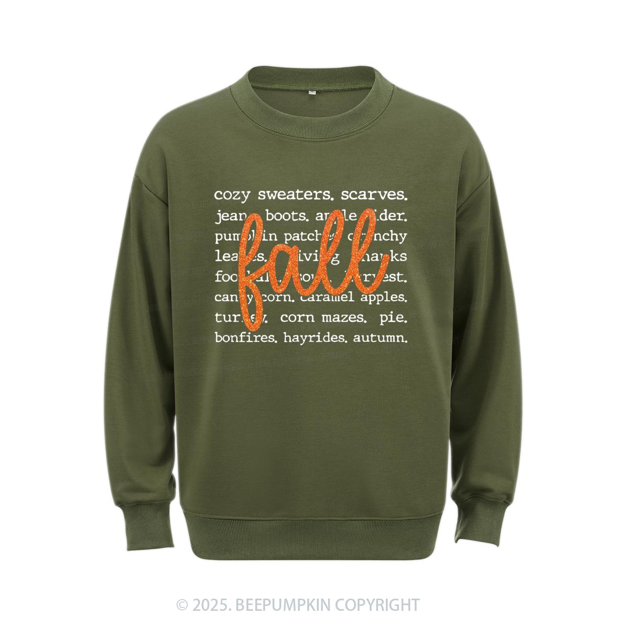 Fall Pumpkin Sweatshirt Beepumpkin