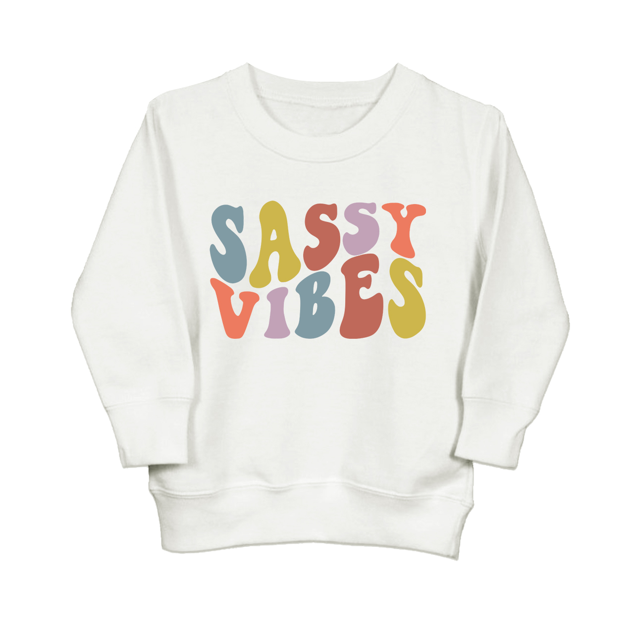 Sassy Vibes Toddler Sweatshirt  Sale-Beepumpkin™