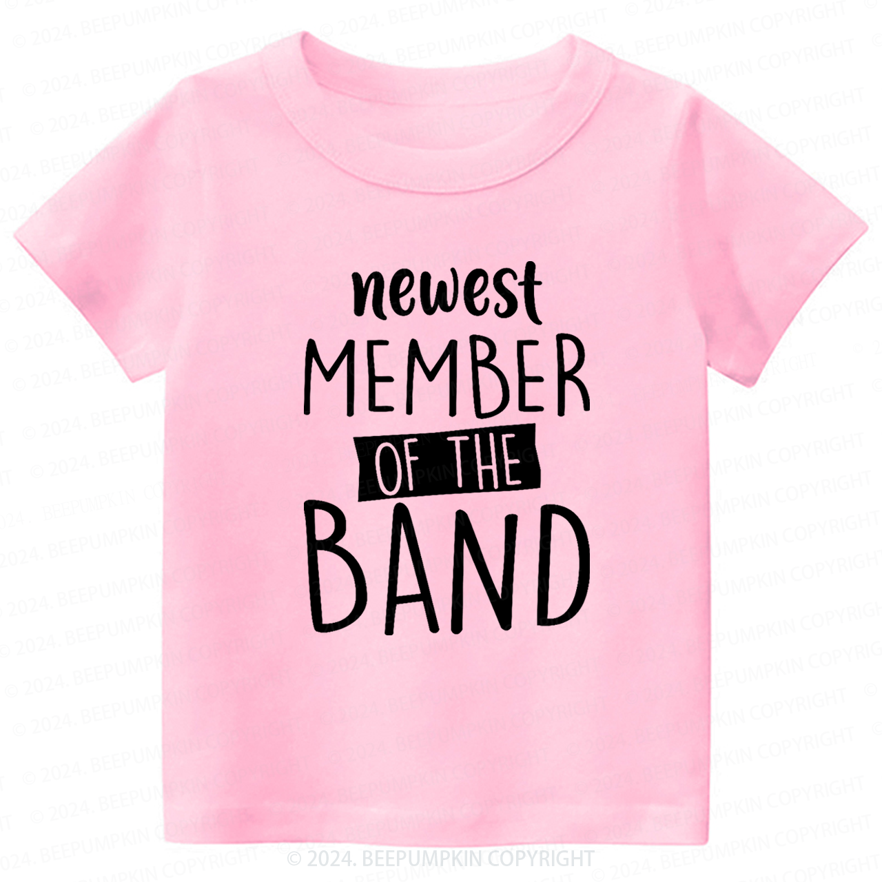 Newest Member Of The Band Toddler&Kids Tees 8