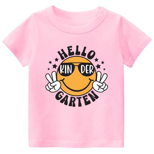 Hello Kindergarten Toddler&Kids Tees 