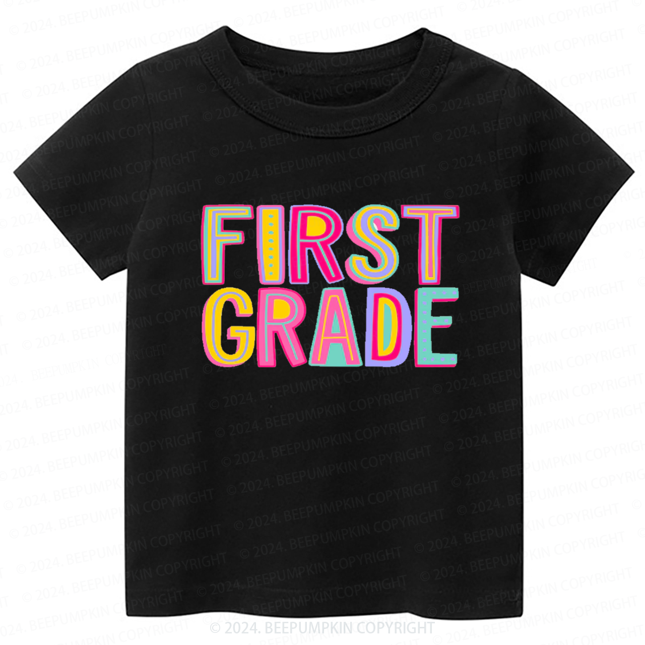 Personalized Hello Grade Rainbow Back To School Toddler&Kids Tees 