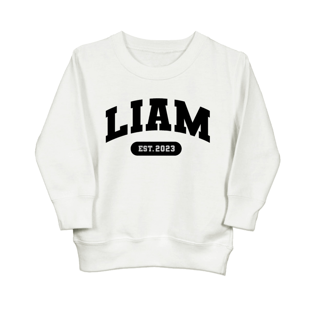 Personalized Name Toddler Sweatshirt