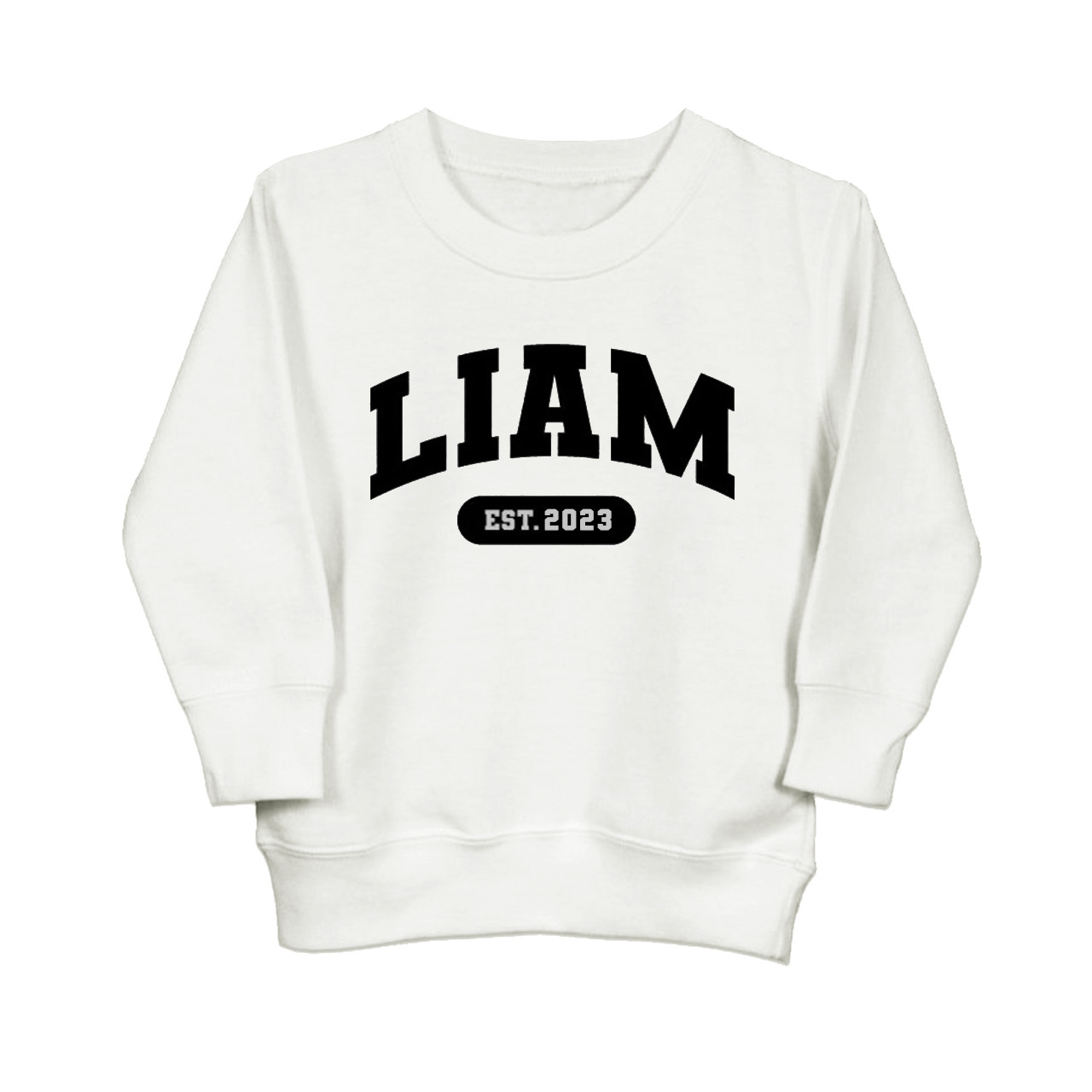 Personalized Name Toddler Sweatshirt