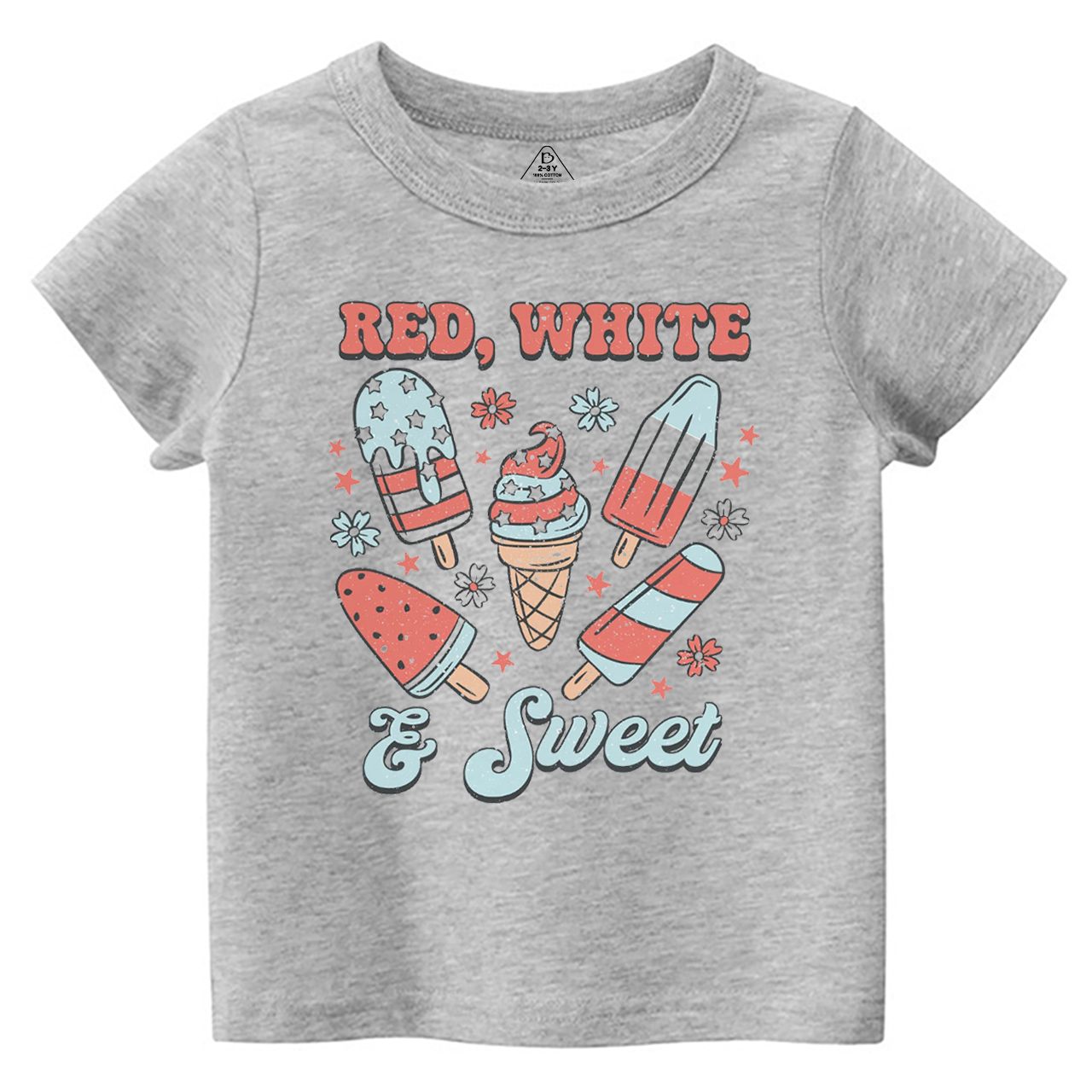 Red White And Sweet Toddler&Kid's Tees Beepumpkin 