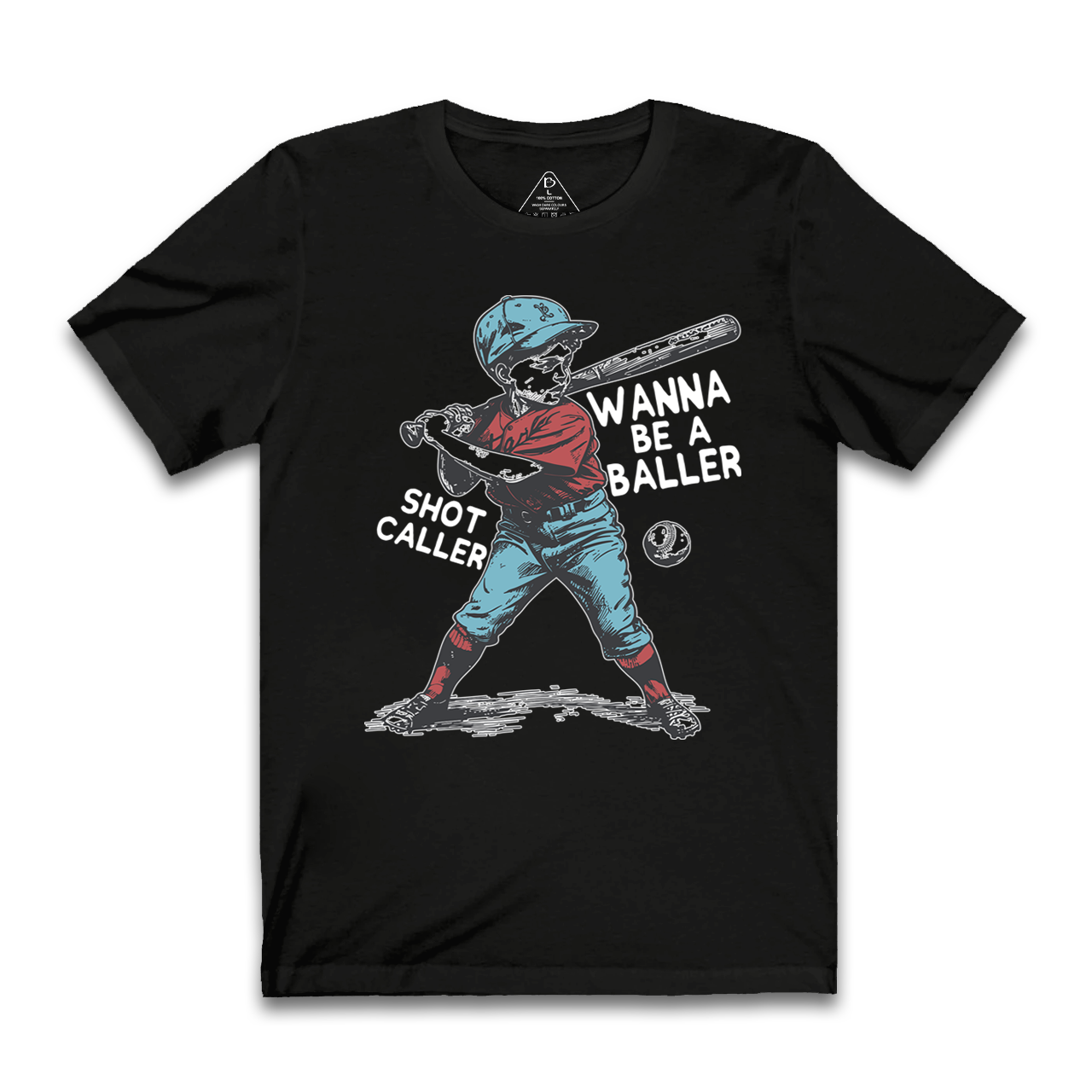 Wanna Be A Baller Shot Caller Mama T-Shirts