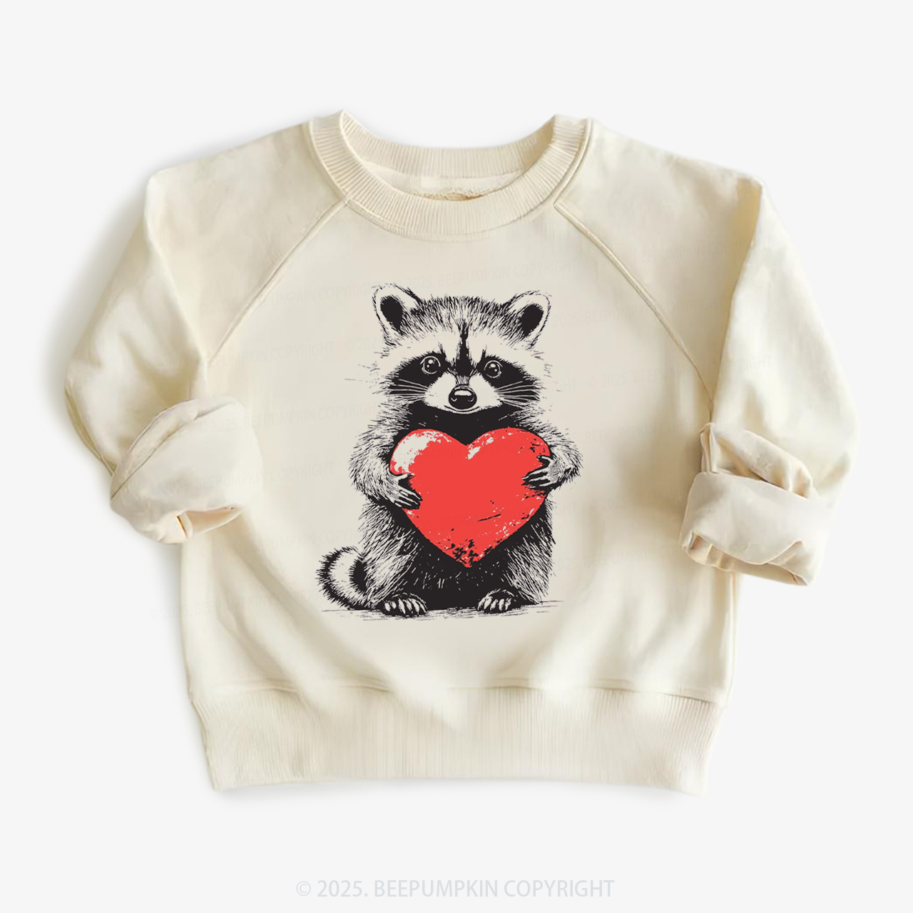 Sweet Thief Of Hearts Valentine's Day Kid's Sweatshirt