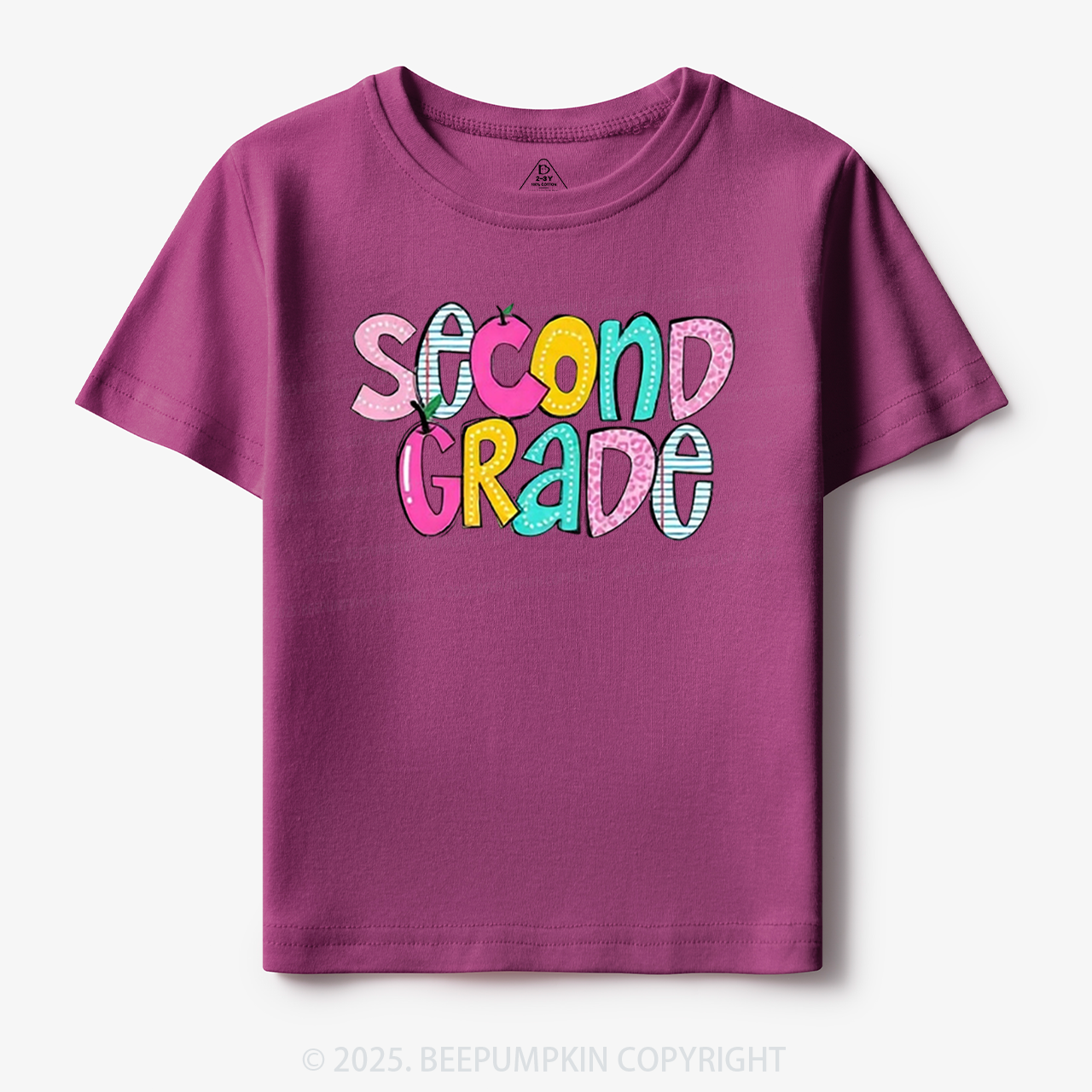Personalized Colorful Grades Toddler&Kid's Tees Beepumpkin