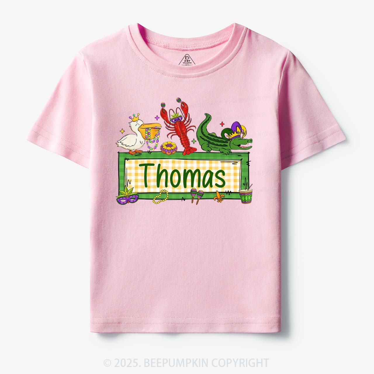 Personalized Tiny Parade Nameset Toddler&Kid's Tees Beepumpkin