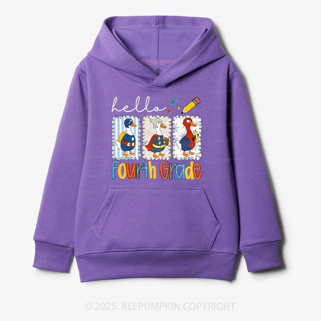 Personalized Hello School Kid's Hoodies Beepumpkin