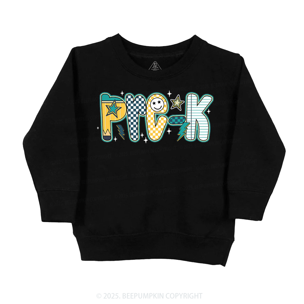 Personalized School Boy Sublimation File Kid's Sweatshirt