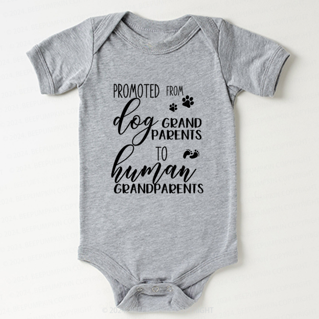 From Dog Grandparent to Human Grandparent Bodysuit For Baby 7