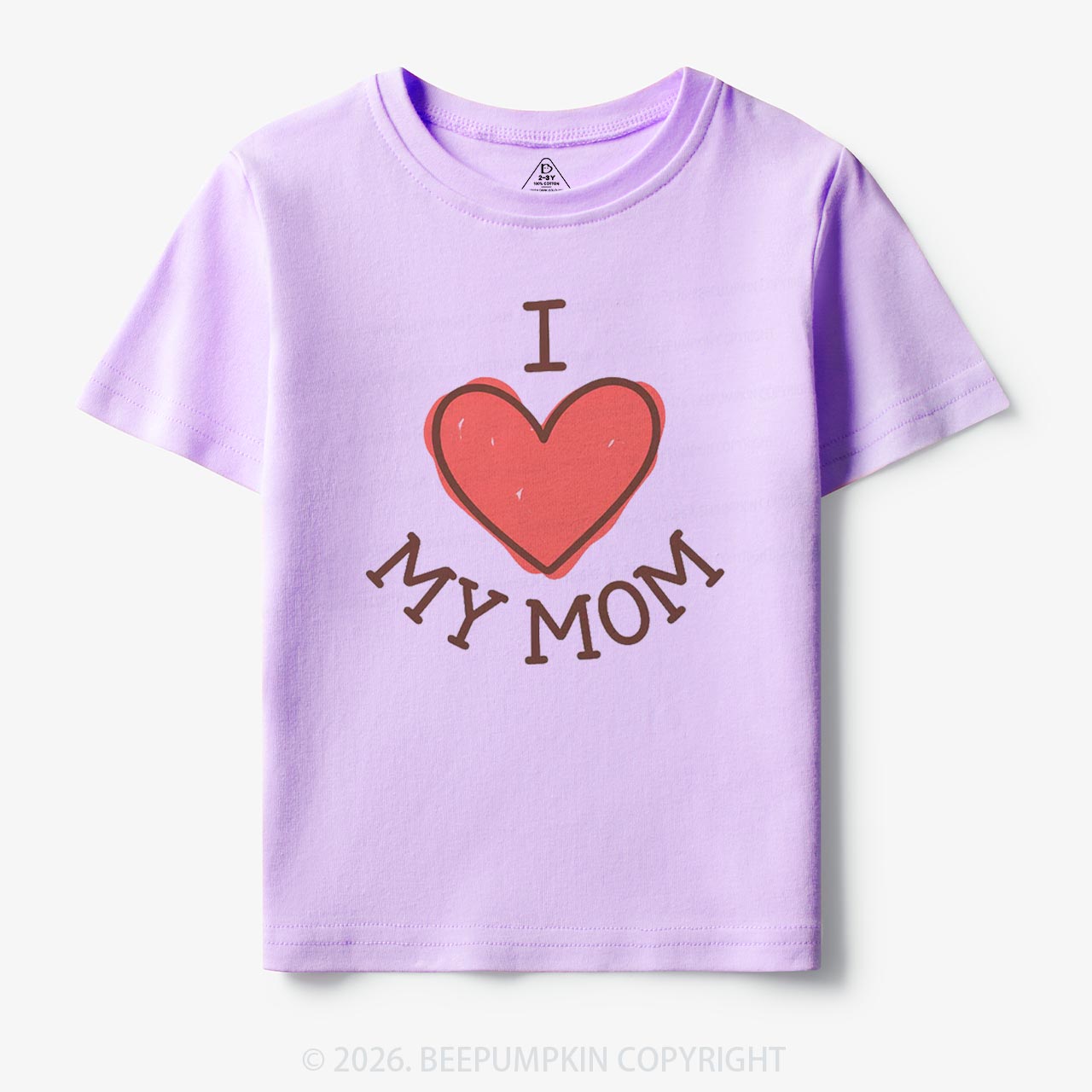 I Love My Mom Lovely Toddler&Kid's Tees