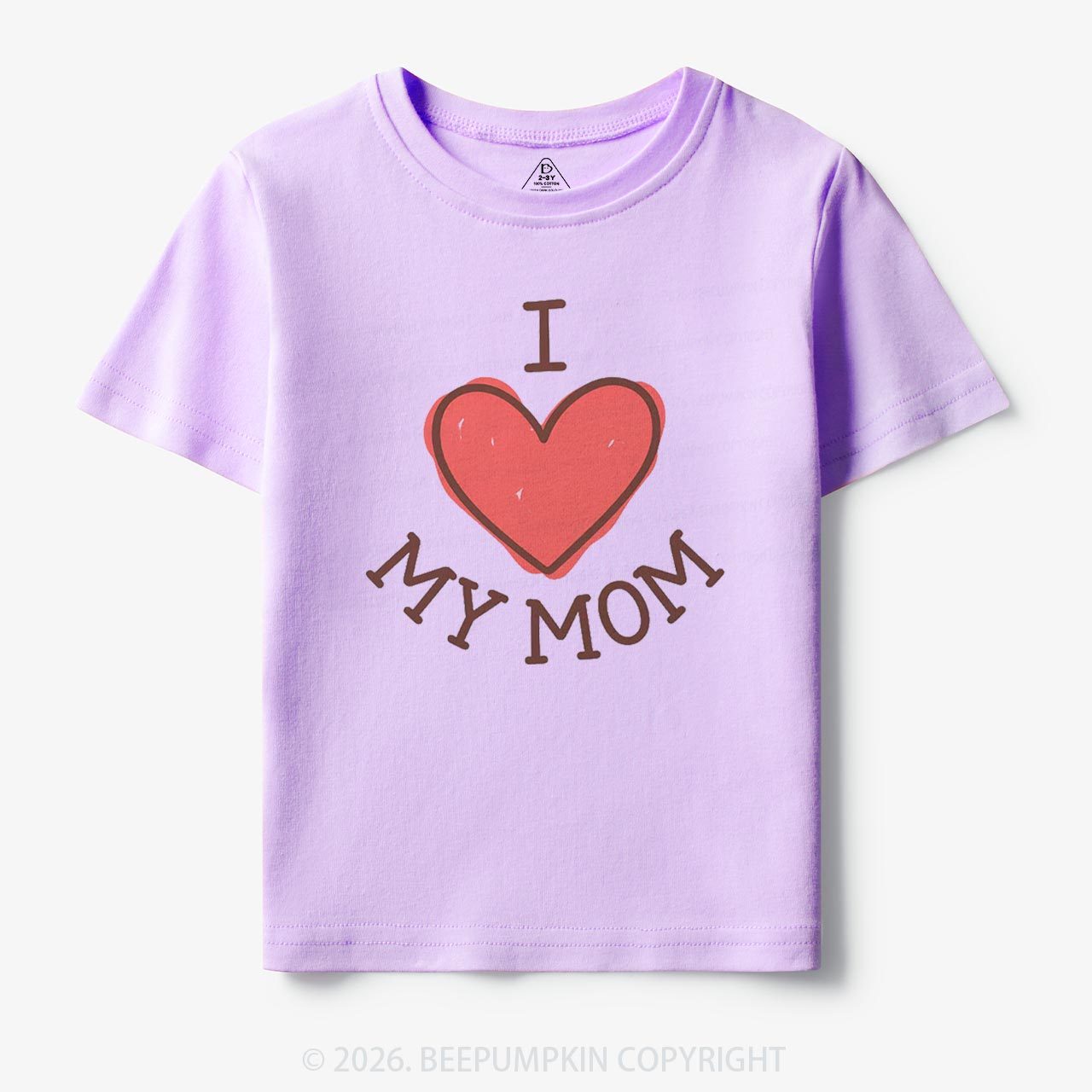 I Love My Mom Lovely Toddler&Kid's Tees